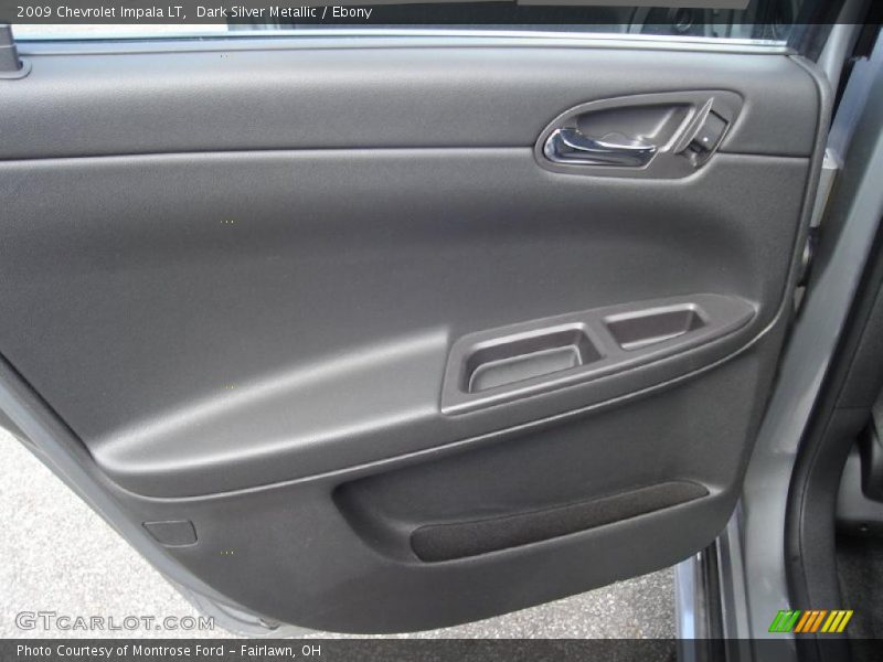 Dark Silver Metallic / Ebony 2009 Chevrolet Impala LT