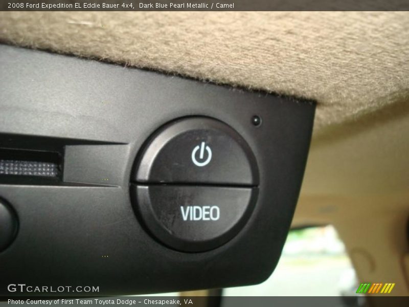 Dark Blue Pearl Metallic / Camel 2008 Ford Expedition EL Eddie Bauer 4x4