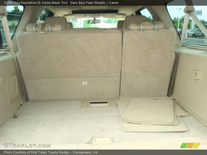 Dark Blue Pearl Metallic / Camel 2008 Ford Expedition EL Eddie Bauer 4x4