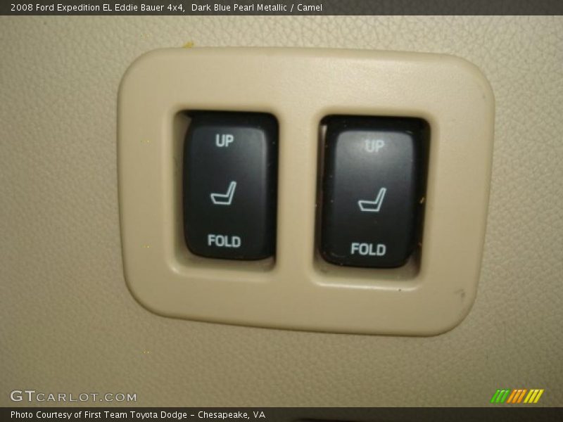 Dark Blue Pearl Metallic / Camel 2008 Ford Expedition EL Eddie Bauer 4x4