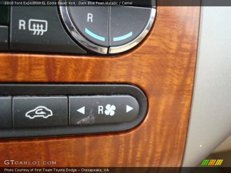 Dark Blue Pearl Metallic / Camel 2008 Ford Expedition EL Eddie Bauer 4x4