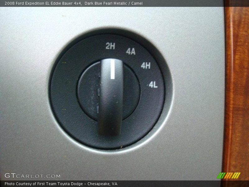Dark Blue Pearl Metallic / Camel 2008 Ford Expedition EL Eddie Bauer 4x4