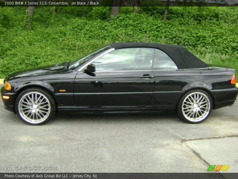 Jet Black / Black 2000 BMW 3 Series 323i Convertible