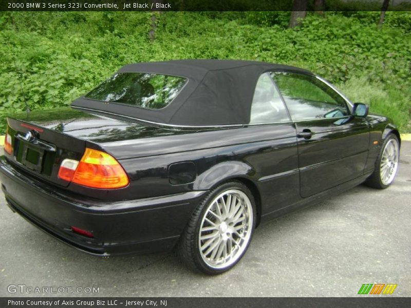 Jet Black / Black 2000 BMW 3 Series 323i Convertible