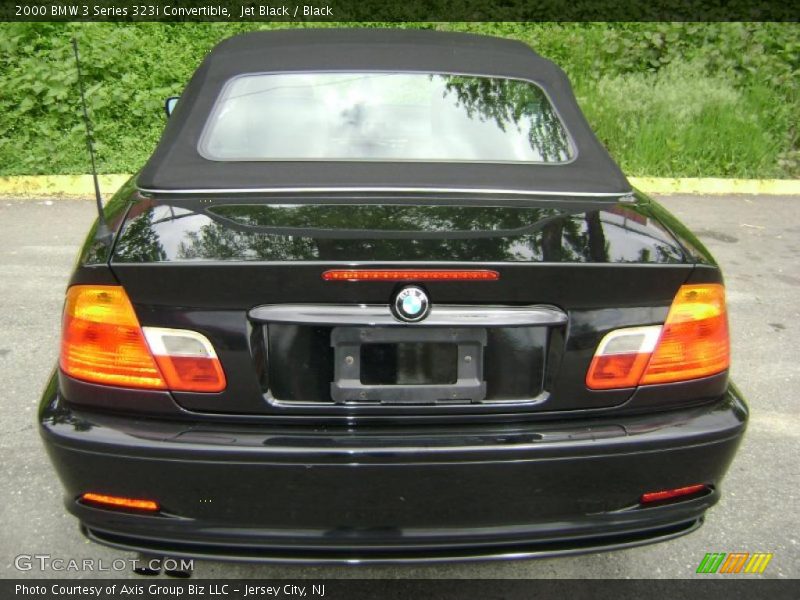Jet Black / Black 2000 BMW 3 Series 323i Convertible