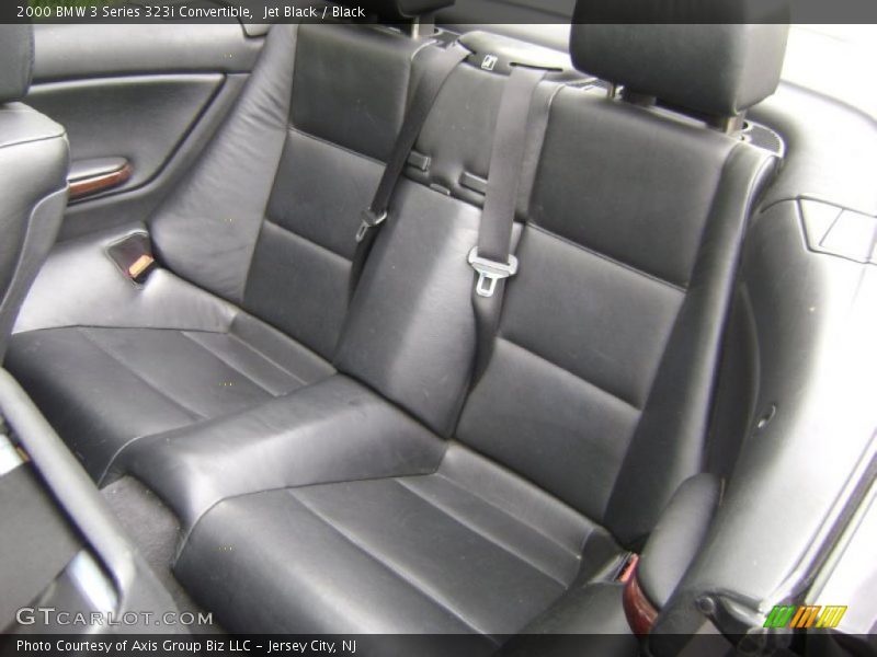 Jet Black / Black 2000 BMW 3 Series 323i Convertible