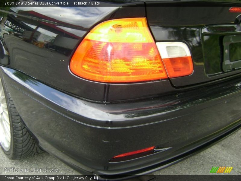 Jet Black / Black 2000 BMW 3 Series 323i Convertible
