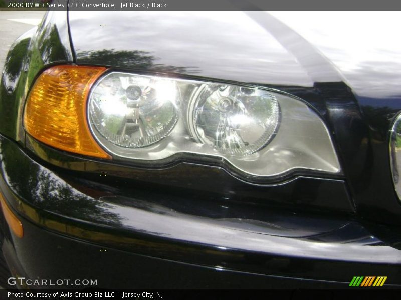 Jet Black / Black 2000 BMW 3 Series 323i Convertible