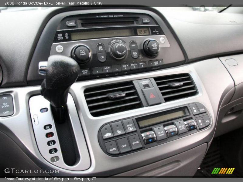 Silver Pearl Metallic / Gray 2008 Honda Odyssey EX-L