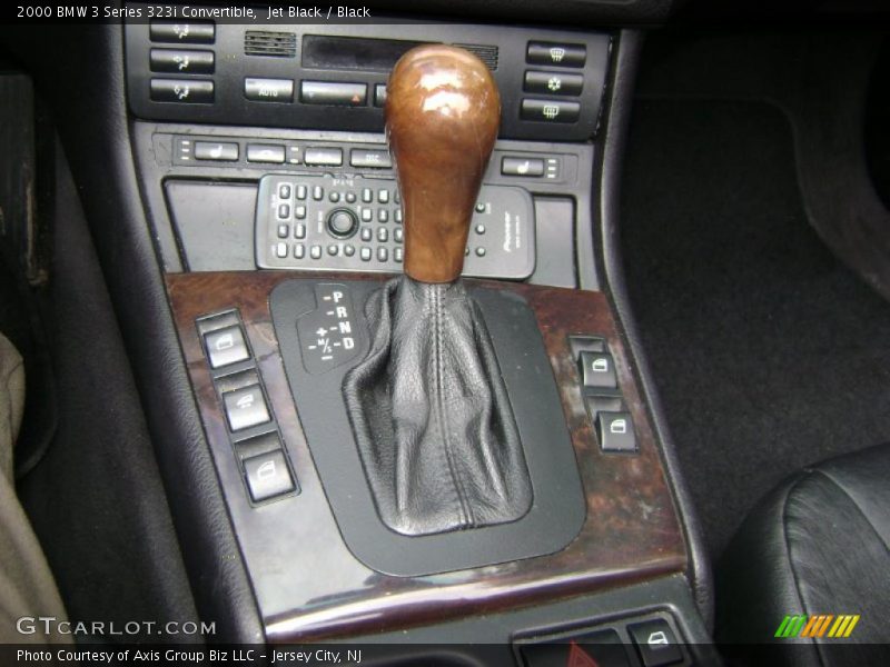 Jet Black / Black 2000 BMW 3 Series 323i Convertible