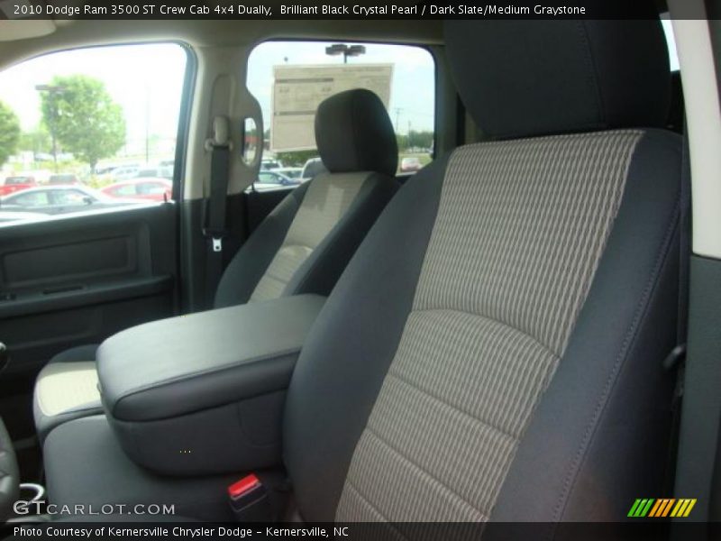 Brilliant Black Crystal Pearl / Dark Slate/Medium Graystone 2010 Dodge Ram 3500 ST Crew Cab 4x4 Dually