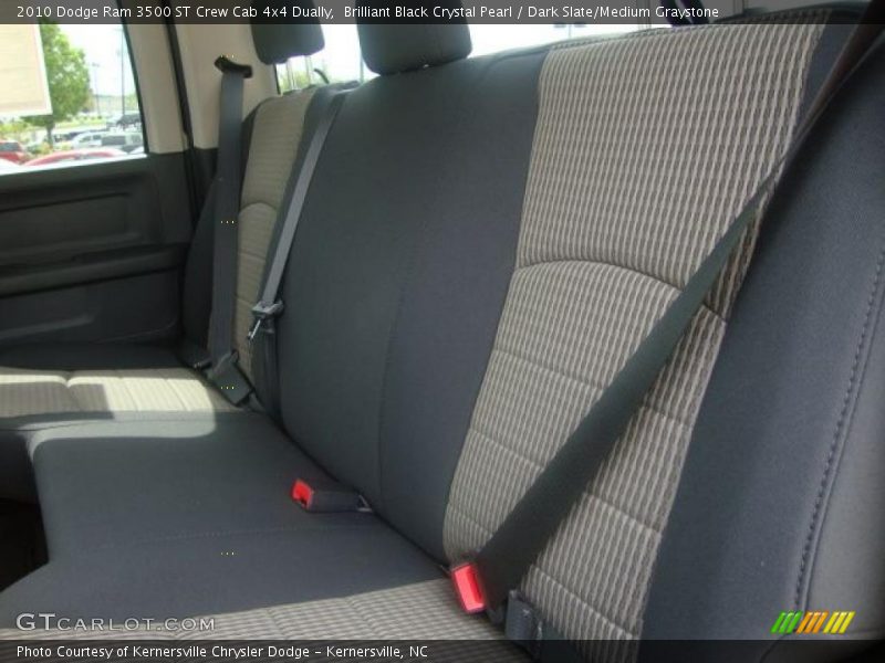 Brilliant Black Crystal Pearl / Dark Slate/Medium Graystone 2010 Dodge Ram 3500 ST Crew Cab 4x4 Dually