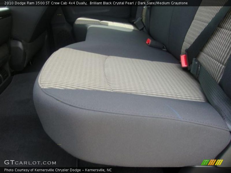 Brilliant Black Crystal Pearl / Dark Slate/Medium Graystone 2010 Dodge Ram 3500 ST Crew Cab 4x4 Dually