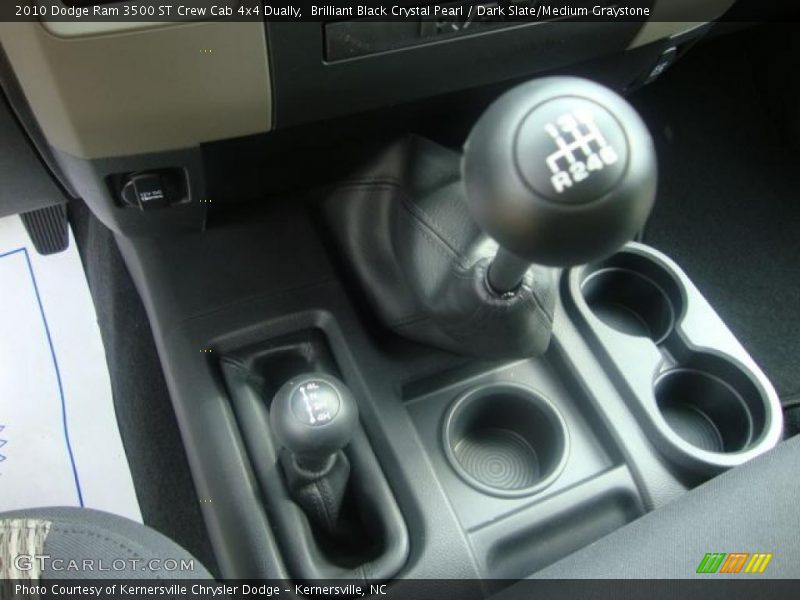 Brilliant Black Crystal Pearl / Dark Slate/Medium Graystone 2010 Dodge Ram 3500 ST Crew Cab 4x4 Dually