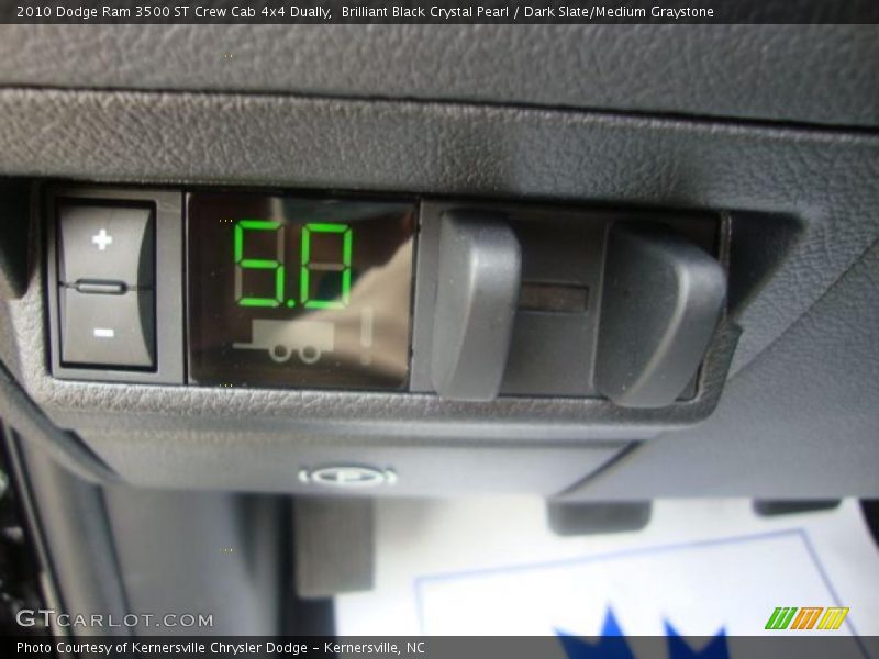 Brilliant Black Crystal Pearl / Dark Slate/Medium Graystone 2010 Dodge Ram 3500 ST Crew Cab 4x4 Dually