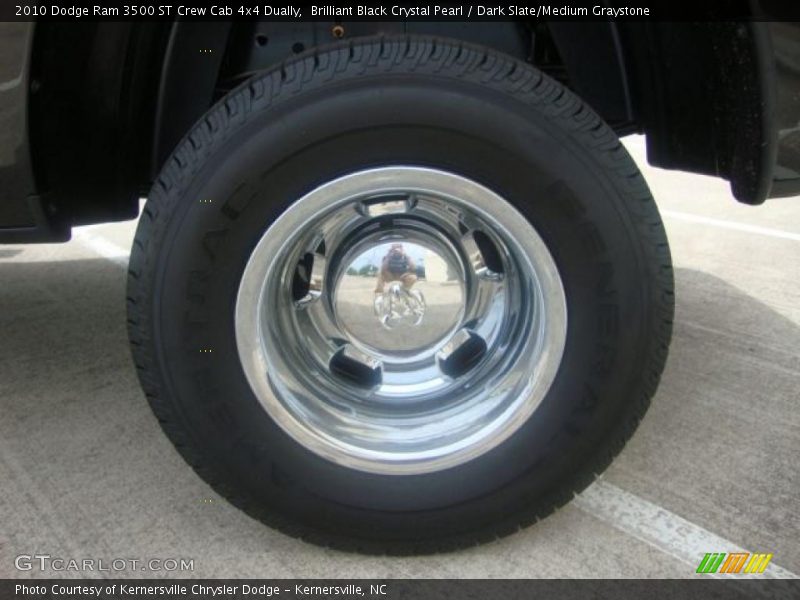 Brilliant Black Crystal Pearl / Dark Slate/Medium Graystone 2010 Dodge Ram 3500 ST Crew Cab 4x4 Dually