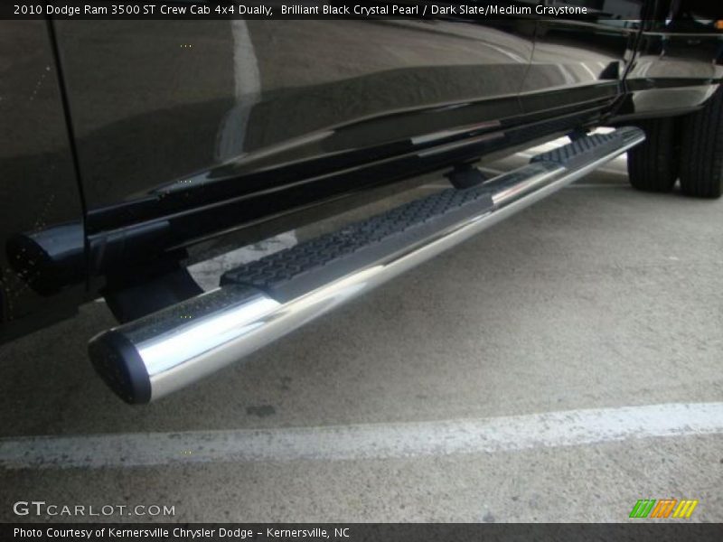 Brilliant Black Crystal Pearl / Dark Slate/Medium Graystone 2010 Dodge Ram 3500 ST Crew Cab 4x4 Dually
