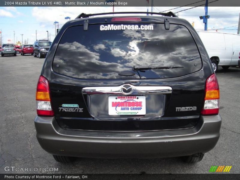 Mystic Black / Medium Pebble Beige 2004 Mazda Tribute LX V6 4WD