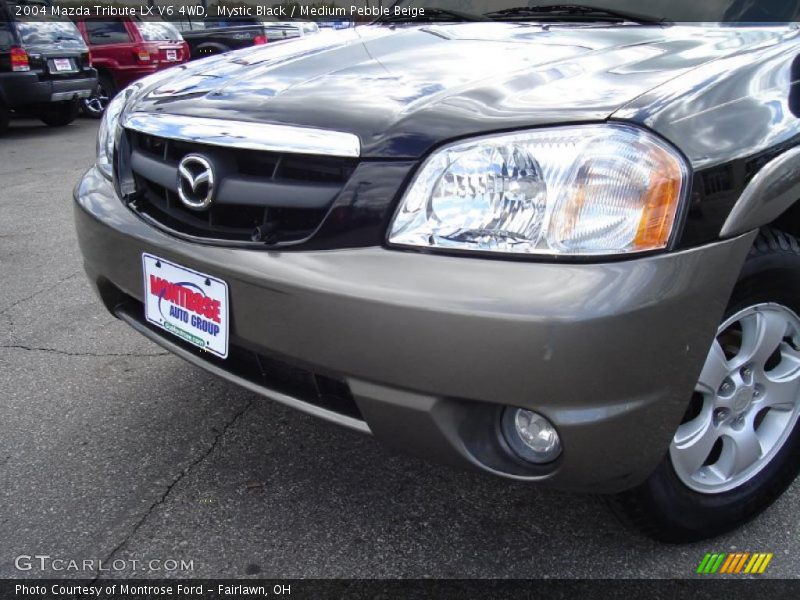Mystic Black / Medium Pebble Beige 2004 Mazda Tribute LX V6 4WD