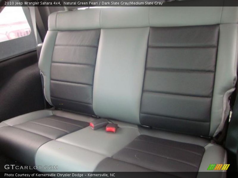 Natural Green Pearl / Dark Slate Gray/Medium Slate Gray 2010 Jeep Wrangler Sahara 4x4