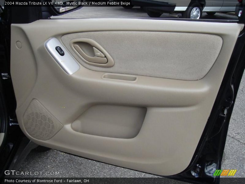 Mystic Black / Medium Pebble Beige 2004 Mazda Tribute LX V6 4WD