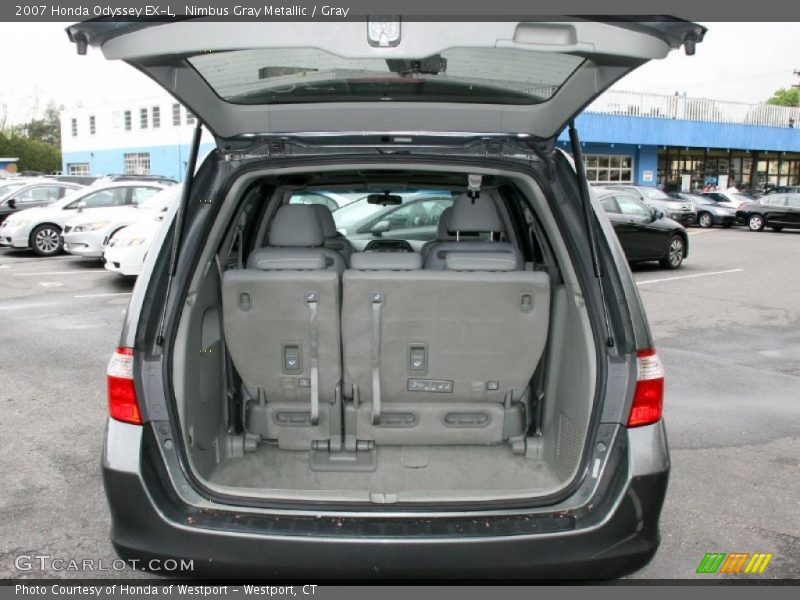 Nimbus Gray Metallic / Gray 2007 Honda Odyssey EX-L