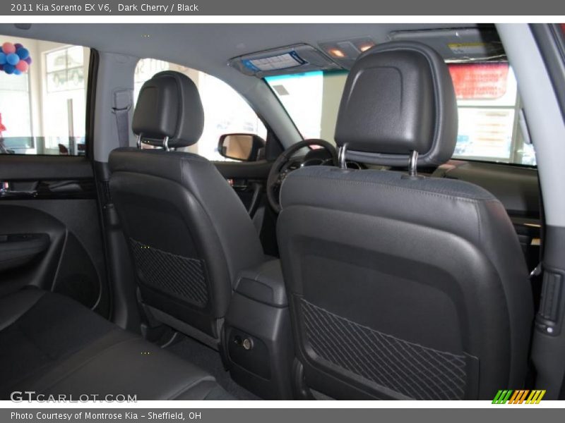 Dark Cherry / Black 2011 Kia Sorento EX V6