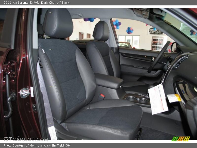Dark Cherry / Black 2011 Kia Sorento EX V6
