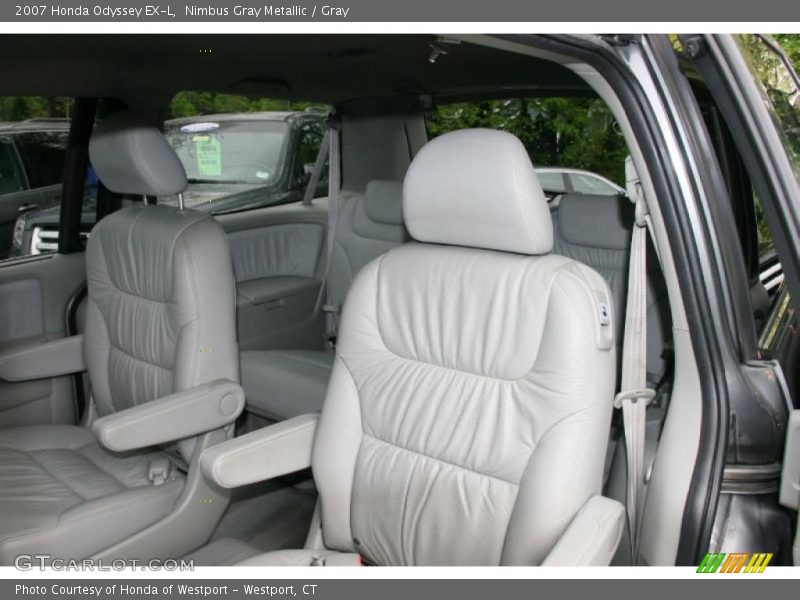 Nimbus Gray Metallic / Gray 2007 Honda Odyssey EX-L