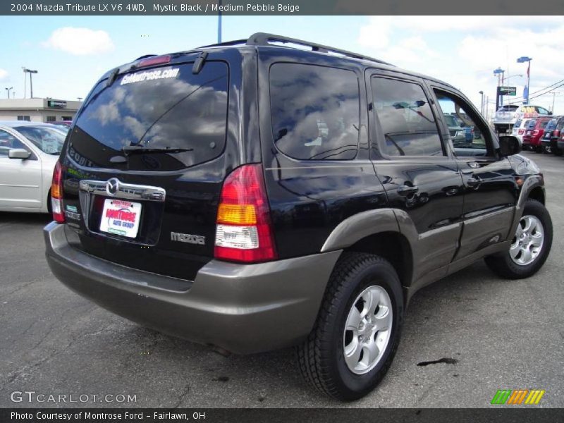 Mystic Black / Medium Pebble Beige 2004 Mazda Tribute LX V6 4WD