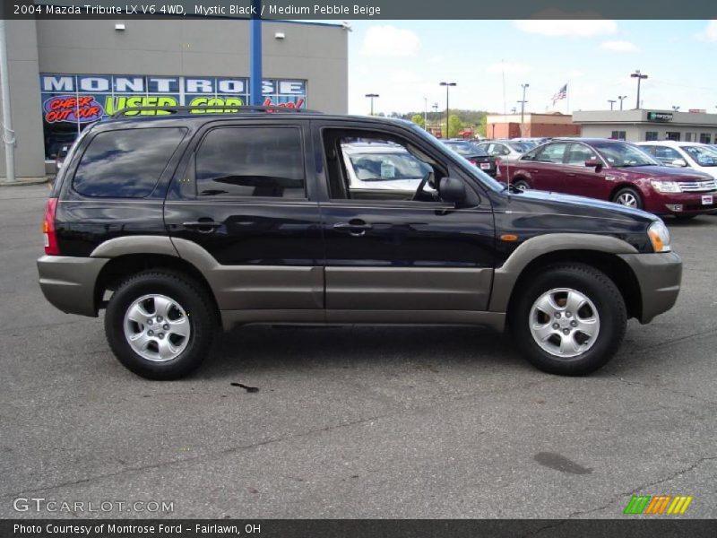 Mystic Black / Medium Pebble Beige 2004 Mazda Tribute LX V6 4WD