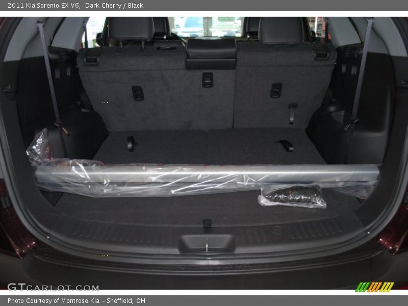 Dark Cherry / Black 2011 Kia Sorento EX V6