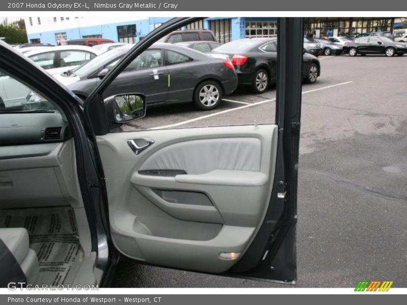 Nimbus Gray Metallic / Gray 2007 Honda Odyssey EX-L