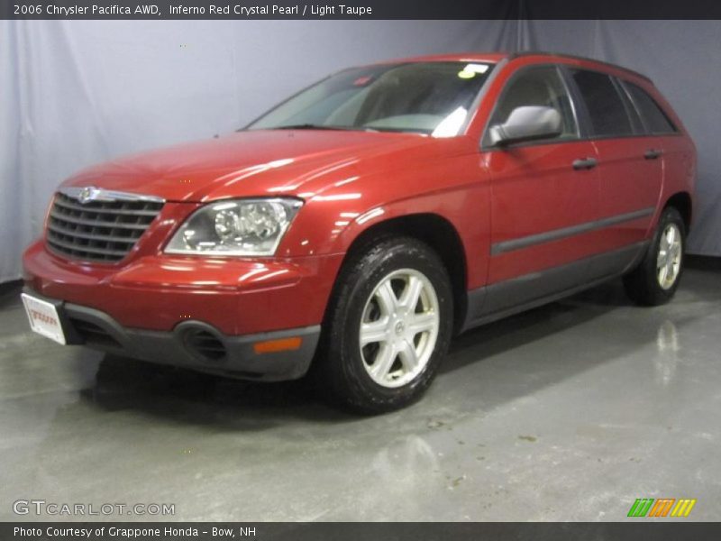 Inferno Red Crystal Pearl / Light Taupe 2006 Chrysler Pacifica AWD