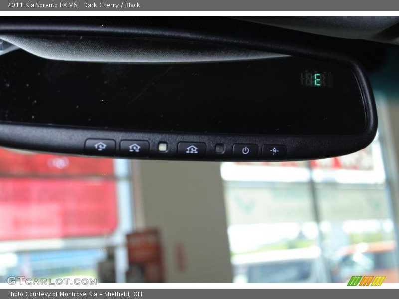 Dark Cherry / Black 2011 Kia Sorento EX V6