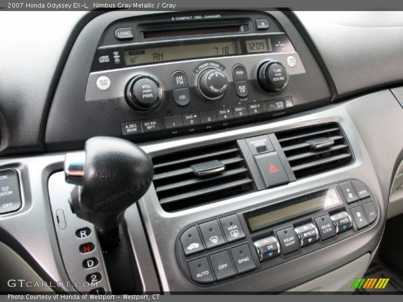 Nimbus Gray Metallic / Gray 2007 Honda Odyssey EX-L