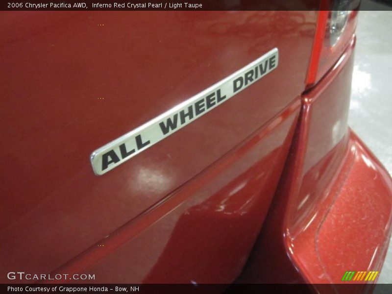 Inferno Red Crystal Pearl / Light Taupe 2006 Chrysler Pacifica AWD