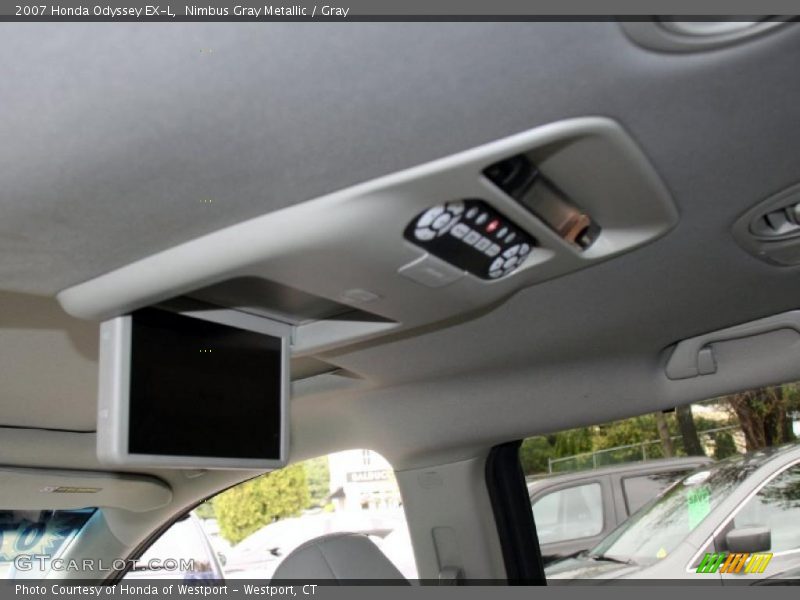Nimbus Gray Metallic / Gray 2007 Honda Odyssey EX-L