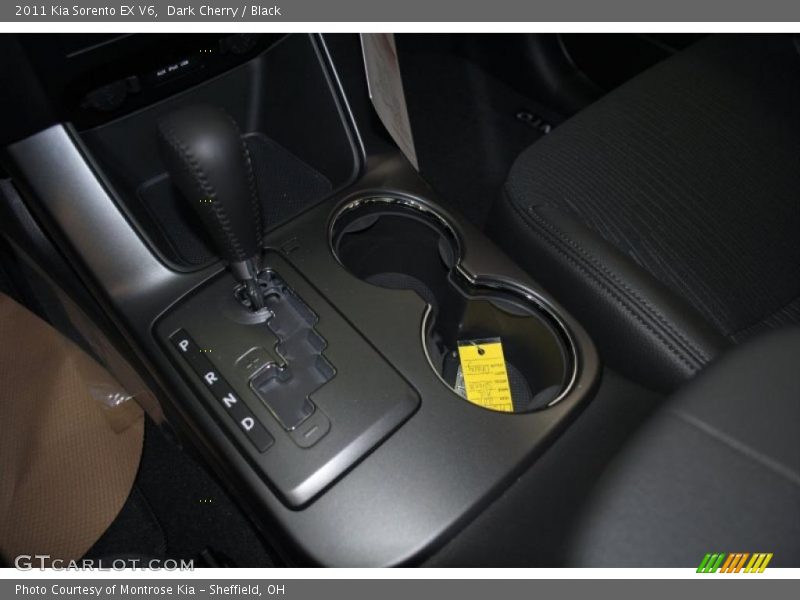 Dark Cherry / Black 2011 Kia Sorento EX V6