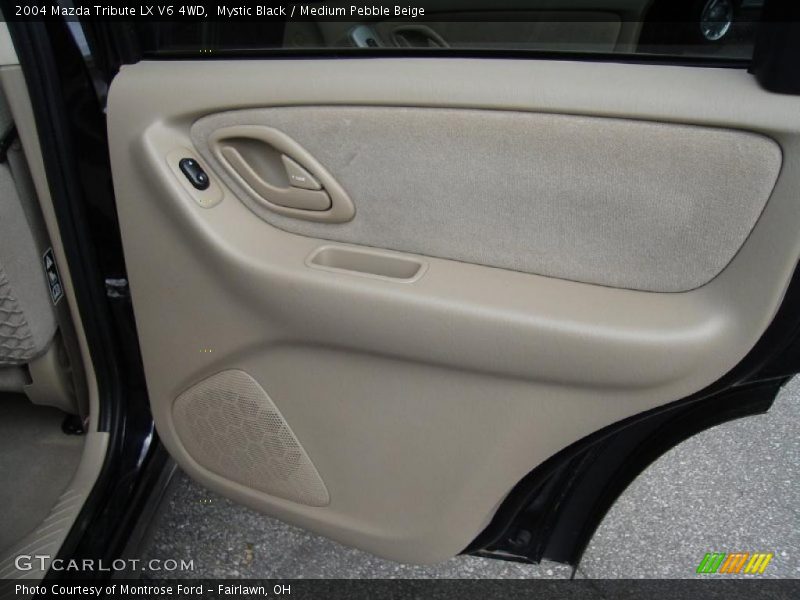 Mystic Black / Medium Pebble Beige 2004 Mazda Tribute LX V6 4WD