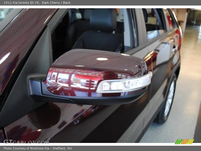 Dark Cherry / Black 2011 Kia Sorento EX V6