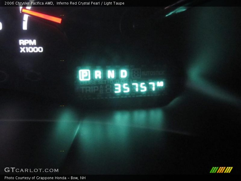 Inferno Red Crystal Pearl / Light Taupe 2006 Chrysler Pacifica AWD
