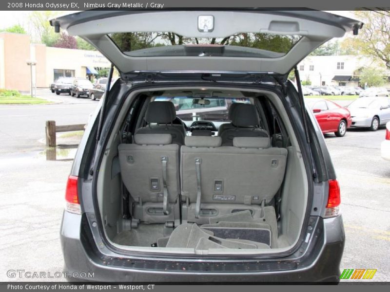 Nimbus Gray Metallic / Gray 2008 Honda Odyssey EX