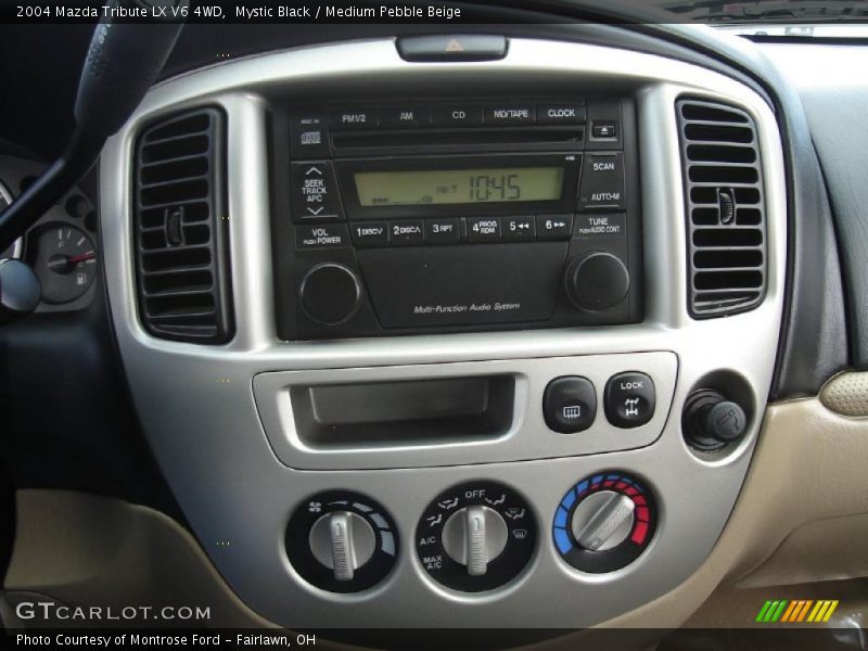 Mystic Black / Medium Pebble Beige 2004 Mazda Tribute LX V6 4WD