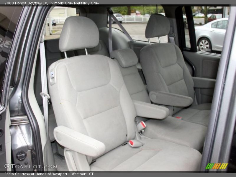Nimbus Gray Metallic / Gray 2008 Honda Odyssey EX