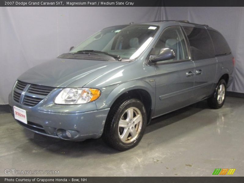 Magnesium Pearl / Medium Slate Gray 2007 Dodge Grand Caravan SXT