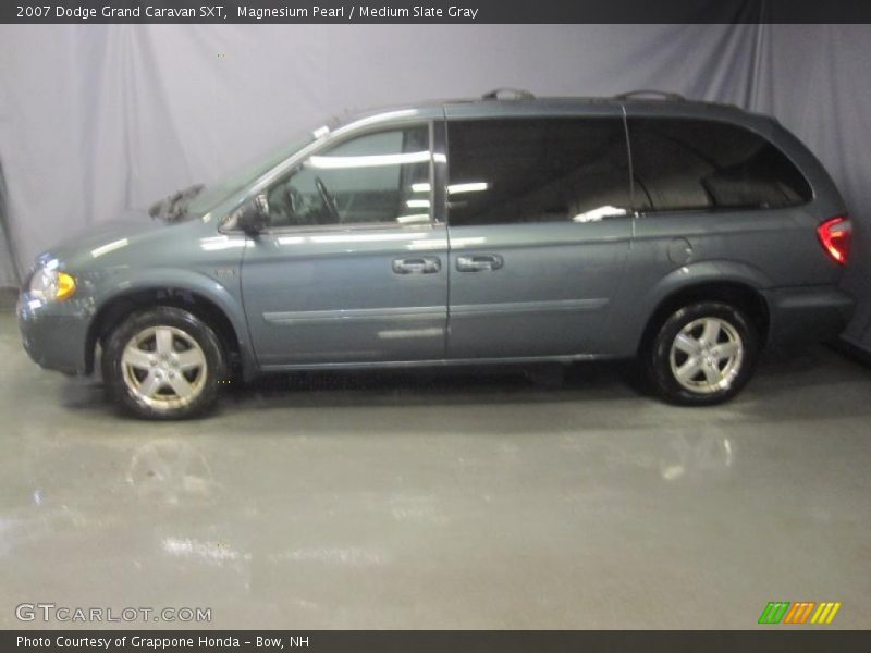 Magnesium Pearl / Medium Slate Gray 2007 Dodge Grand Caravan SXT