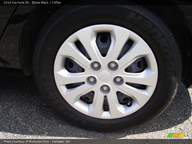 Ebony Black / Coffee 2010 Kia Forte EX