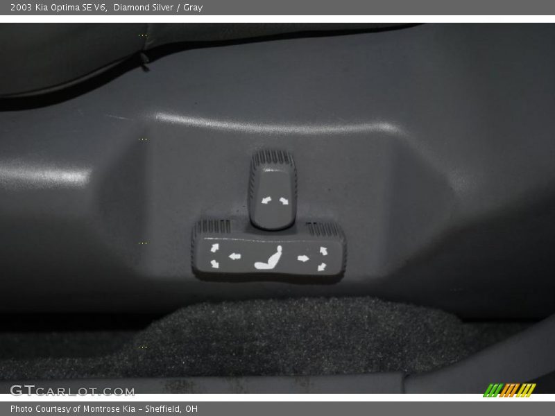 Diamond Silver / Gray 2003 Kia Optima SE V6