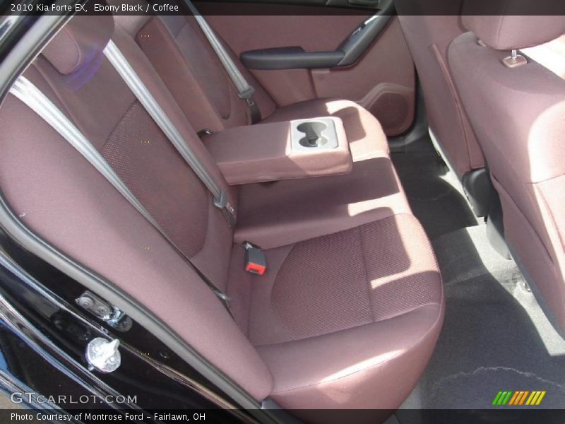 Ebony Black / Coffee 2010 Kia Forte EX